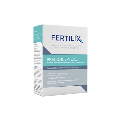 Preconceptual dietary supplement for male reproductive health