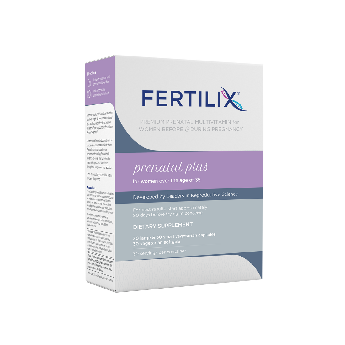 Extra strength prenatal dietary supplement for female reproductive health